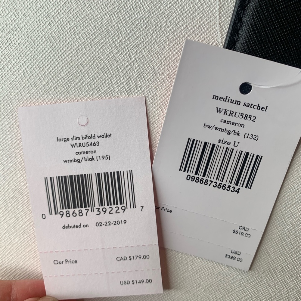 π«SALEπ«KATE SPADE Cameron MD Satchel / Wallet Set - Picture 14 of 15
